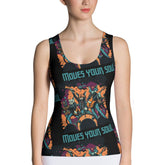 Moves Your Soul Sublimation Cut & Sew Tank Top - Beyond T-shirts